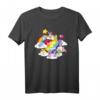 HapDeer: Unlock the Magic Love Is Love Togetherness Bear T-Shirt – Nostalgisches Care Bears Geschenk für Fans & Liebesfeiern