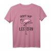 Don't Skip Leg Day Flamingo - Lustiges Workout T-Shirt für Kraftsport, Bodybuilding & Fitness - Perfektes Geschenk für Läufer und Powerlifter