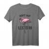 Don't Skip Leg Day Flamingo - Lustiges Workout T-Shirt für Kraftsport, Bodybuilding & Fitness - Perfektes Geschenk für Läufer und Powerlifter