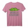 Lustiges Krokodil Schlafshirt & Pyjama Nachthemd – Witziges Geschenk für Langschläfer, Morgenmuffel & Schlafliebhaber für Damen & Herren