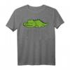 Lustiges Krokodil Schlafshirt & Pyjama Nachthemd – Witziges Geschenk für Langschläfer, Morgenmuffel & Schlafliebhaber für Damen & Herren