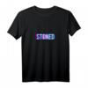 Stoned Cannabis Kiffer Weed Gras Design Grafik T-Shirt – Perfektes Geschenk für Rapper, Stoner & 420 Fans