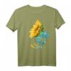 HapDeer Sonnenblume T-Shirt – Klassisch geschnitten, perfektes Geschenk zum Jubiläum