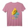 HapDeer Sonnenblume T-Shirt – Klassisch geschnitten, perfektes Geschenk zum Jubiläum