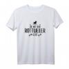 Die mit dem Rottweiler Geht Hundeliebhaber T-Shirt – Lustiges Geschenk für Hundehalter, Frauchen & Hundetrainer