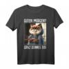 Guten Morgen Ganz dünnes Eis Shirt mit lustigem Spruch – Ironisches Kaffee T-Shirt für Morgenmuffel, Schichtarbeiter, Teenager & Katzenliebhaber