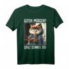 Guten Morgen Ganz dünnes Eis Shirt mit lustigem Spruch – Ironisches Kaffee T-Shirt für Morgenmuffel, Schichtarbeiter, Teenager & Katzenliebhaber