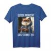Guten Morgen Ganz dünnes Eis Shirt mit lustigem Spruch – Ironisches Kaffee T-Shirt für Morgenmuffel, Schichtarbeiter, Teenager & Katzenliebhaber