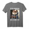 Guten Morgen Ganz dünnes Eis Shirt mit lustigem Spruch – Ironisches Kaffee T-Shirt für Morgenmuffel, Schichtarbeiter, Teenager & Katzenliebhaber