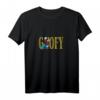 HapDeer Mickey and Friends Goofy Lettering Classic T-Shirt – Offizielles Disney Merchandise für Fans und Geburtstagskinder