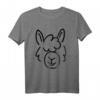 Lama Alpakakopf Alpaka Bauern Lama Landwirt Bauer T-Shirt – Perfekt für Lama Landwirte, Tierliebhaber & Geburtstagsgeschenke