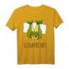 Avocado Schlafshirt Schlavocado Schlafanzug – Lustiges und bequemes Schlafoutfit für Morgenmuffel, Power Nappers & Avocado-Fans, perfekte Geschenkidee
