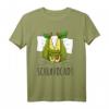 Avocado Schlafshirt Schlavocado Schlafanzug – Lustiges und bequemes Schlafoutfit für Morgenmuffel, Power Nappers & Avocado-Fans, perfekte Geschenkidee