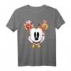 HapDeer Mickey Mouse T-Shirt - Year of the Mouse Official Merchandise für Damen, Herren, Jungen & Mädchen