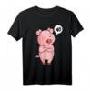 Schwein Nö Schweinchen Kinder T-Shirt - Lustiges Schweine Design für Landwirte, Bäuerinnen und Schweine Liebhaber, ideales Geburtstags- oder Weihnachtsgeschenk