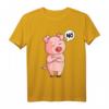 Schwein Nö Schweinchen Kinder T-Shirt - Lustiges Schweine Design für Landwirte, Bäuerinnen und Schweine Liebhaber, ideales Geburtstags- oder Weihnachtsgeschenk