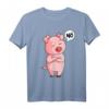 Schwein Nö Schweinchen Kinder T-Shirt - Lustiges Schweine Design für Landwirte, Bäuerinnen und Schweine Liebhaber, ideales Geburtstags- oder Weihnachtsgeschenk