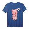 Schwein Nö Schweinchen Kinder T-Shirt - Lustiges Schweine Design für Landwirte, Bäuerinnen und Schweine Liebhaber, ideales Geburtstags- oder Weihnachtsgeschenk