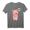 Schwein Nö Schweinchen Kinder T-Shirt - Lustiges Schweine Design für Landwirte, Bäuerinnen und Schweine Liebhaber, ideales Geburtstags- oder Weihnachtsgeschenk