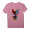 Sphinx Katze Gothic Okkult T-Shirt - Tarot, Satanic & Esoteric Design, Perfekt für Fans von Mystik, Pagan und Sacred Geometry