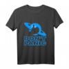 Don 't panic T-Shirt – Humorvolles, klassisch geschnittenes Shirt mit doppeltem Saum