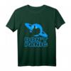 Don 't panic T-Shirt – Humorvolles, klassisch geschnittenes Shirt mit doppeltem Saum