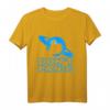 Don 't panic T-Shirt – Humorvolles, klassisch geschnittenes Shirt mit doppeltem Saum