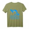Don 't panic T-Shirt – Humorvolles, klassisch geschnittenes Shirt mit doppeltem Saum