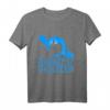Don 't panic T-Shirt – Humorvolles, klassisch geschnittenes Shirt mit doppeltem Saum