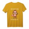 Hier Dir Ist Was Runtergefallen Lustiges Faultier Spruch T-Shirt – Witziges Geschenk für Humorvolle und Sarkastiker