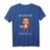 Hier Dir Ist Was Runtergefallen Lustiges Faultier Spruch T-Shirt – Witziges Geschenk für Humorvolle und Sarkastiker