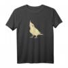 BIRB Meme Shirt – Gelb Nymphensittiche Bird T-Shirt, Klassisch geschnitten, langlebig & bunt für Vogel- und Meme-Fans