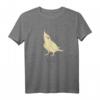 BIRB Meme Shirt – Gelb Nymphensittiche Bird T-Shirt, Klassisch geschnitten, langlebig & bunt für Vogel- und Meme-Fans