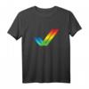Amiga Tick Logo Retro Computer T-Shirt – Vintage Gaming & Nostalgie Design für Commodore Fans