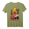 Pixar Cars Lightning McQueen T-Shirt zum 6. Geburtstag - Offiziell lizenziertes Disney Pixar Kinder T-Shirt