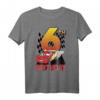 Pixar Cars Lightning McQueen T-Shirt zum 6. Geburtstag - Offiziell lizenziertes Disney Pixar Kinder T-Shirt