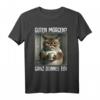 Guten Morgen? Ganz dünnes Eis! Lustiges Katzen Spruch T-Shirt – Perfekt für Morgenmuffel, Arbeit und Teenager mit Humor