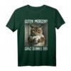 Guten Morgen? Ganz dünnes Eis! Lustiges Katzen Spruch T-Shirt – Perfekt für Morgenmuffel, Arbeit und Teenager mit Humor