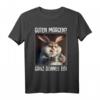 Kaffee Morgenmuffel Mitarbeiter Spruch Lustig Fun Geschenk T-Shirt – Humorvolles Katzen Statement für Kollegen, Teenager & Langschläfer