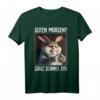 Kaffee Morgenmuffel Mitarbeiter Spruch Lustig Fun Geschenk T-Shirt – Humorvolles Katzen Statement für Kollegen, Teenager & Langschläfer