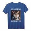 Kaffee Morgenmuffel Mitarbeiter Spruch Lustig Fun Geschenk T-Shirt – Humorvolles Katzen Statement für Kollegen, Teenager & Langschläfer