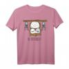 Be different Spruch T-Shirt mit süßer Eule und Fledermaus – Inspirierendes Tiermotiv für Mutige, Kreative und Freigeister
