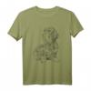 Dackel Hund Rauhaardackel T-Shirt - Geschenkidee für Dackelliebhaber, Teckelliebhaber & Hundesportfans