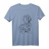 Dackel Hund Rauhaardackel T-Shirt - Geschenkidee für Dackelliebhaber, Teckelliebhaber & Hundesportfans