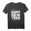 Silvester Party Outfit - Happy New Year 2022 T-Shirt mit Feuerwerk, Konfettis & Silvester Dekoration für Damen, Herren & Kinder