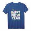 Silvester Party Outfit - Happy New Year 2022 T-Shirt mit Feuerwerk, Konfettis & Silvester Dekoration für Damen, Herren & Kinder