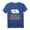 Offizielles Schlafshirt Pyjama Nachthemd mit Schaf Fun Spruch – Lustiges Geschenk für Langschläfer, Morgenmuffel und Nachteulen