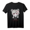 Yandere Anime Girl mit Kitsune Maske - Kawaii Otaku T-Shirt für Anime & Manga Fans, Cosplayer & Japan Enthusiasten