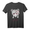 Yandere Anime Girl mit Kitsune Maske - Kawaii Otaku T-Shirt für Anime & Manga Fans, Cosplayer & Japan Enthusiasten
