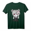 Yandere Anime Girl mit Kitsune Maske - Kawaii Otaku T-Shirt für Anime & Manga Fans, Cosplayer & Japan Enthusiasten